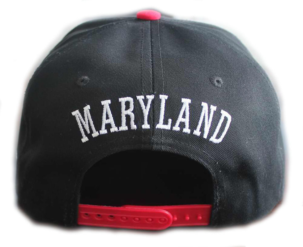 Thumbnail: Snapback -Maryland Flag Brim with Sublimation Map