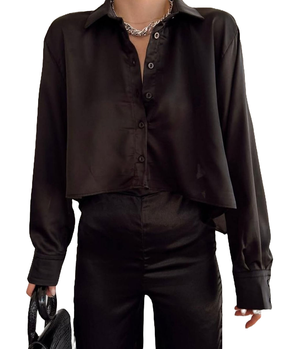 תמונה ממוזערת: SOBE חולצה סטין 6 צבעים