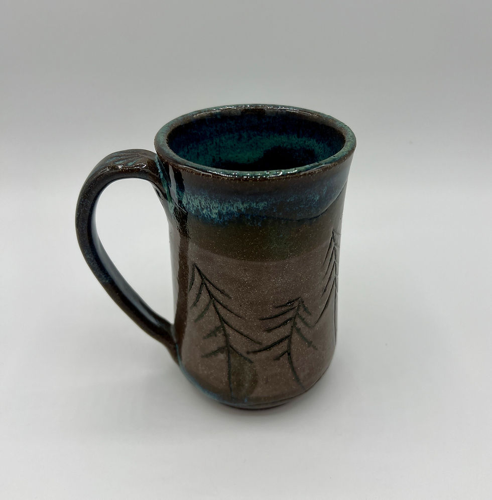 Thumbnail: Hand-Carved Steins, Various colors and designs
