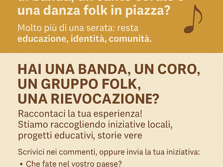 La Musica Popolare e Amatoriale: Una Forza Silenziosa che Tiene Uniti i Borghi d’Italia