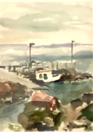 petit bateau au port au Persil