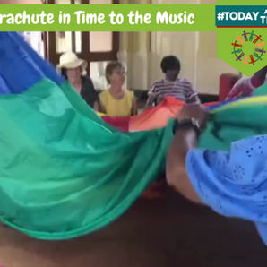 Parachute in Time to the Music