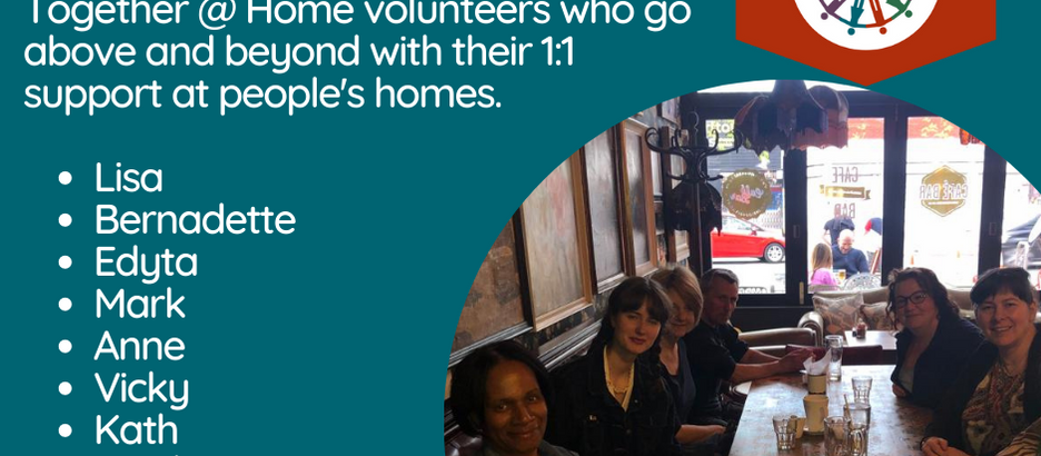 #VolunteerShoutOut - Together @ Home