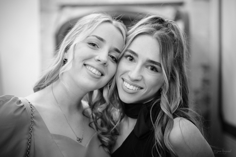 guests enjoying themselves at a wedding at thornbury castle
