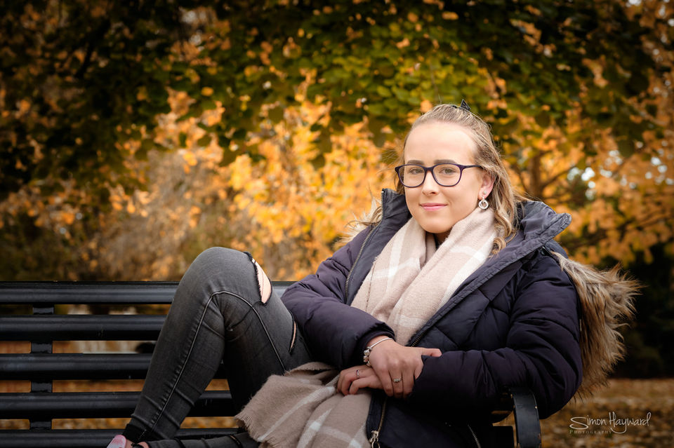 Teenager Photographer on location