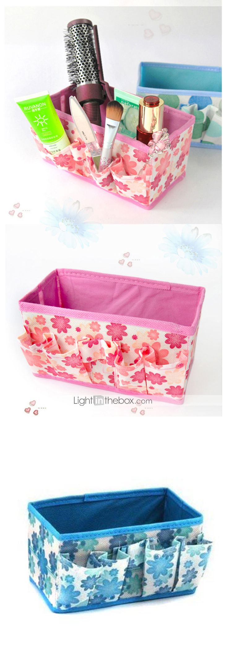 Miniatura: Organizador de maquillaje plegable