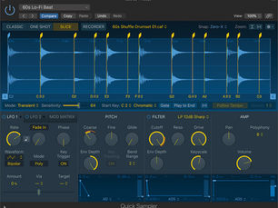 Como criar cortes vocais com o Quick Sampler no Logic Pro X?