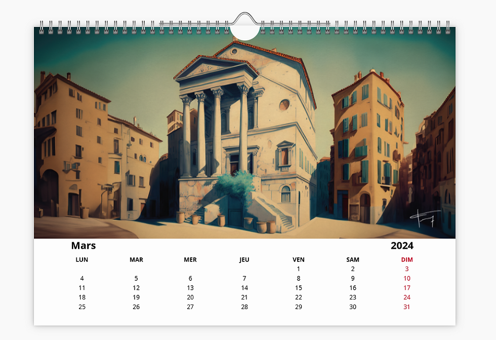 Miniature : Calendrier Photo 2024 DE-NÎM-ES " Phygital Art " Jean-Philippe Fournier©