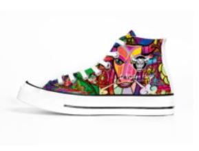 Miniature : Sneakers "Le Victor Hugo Artiste Melvyn Barros "