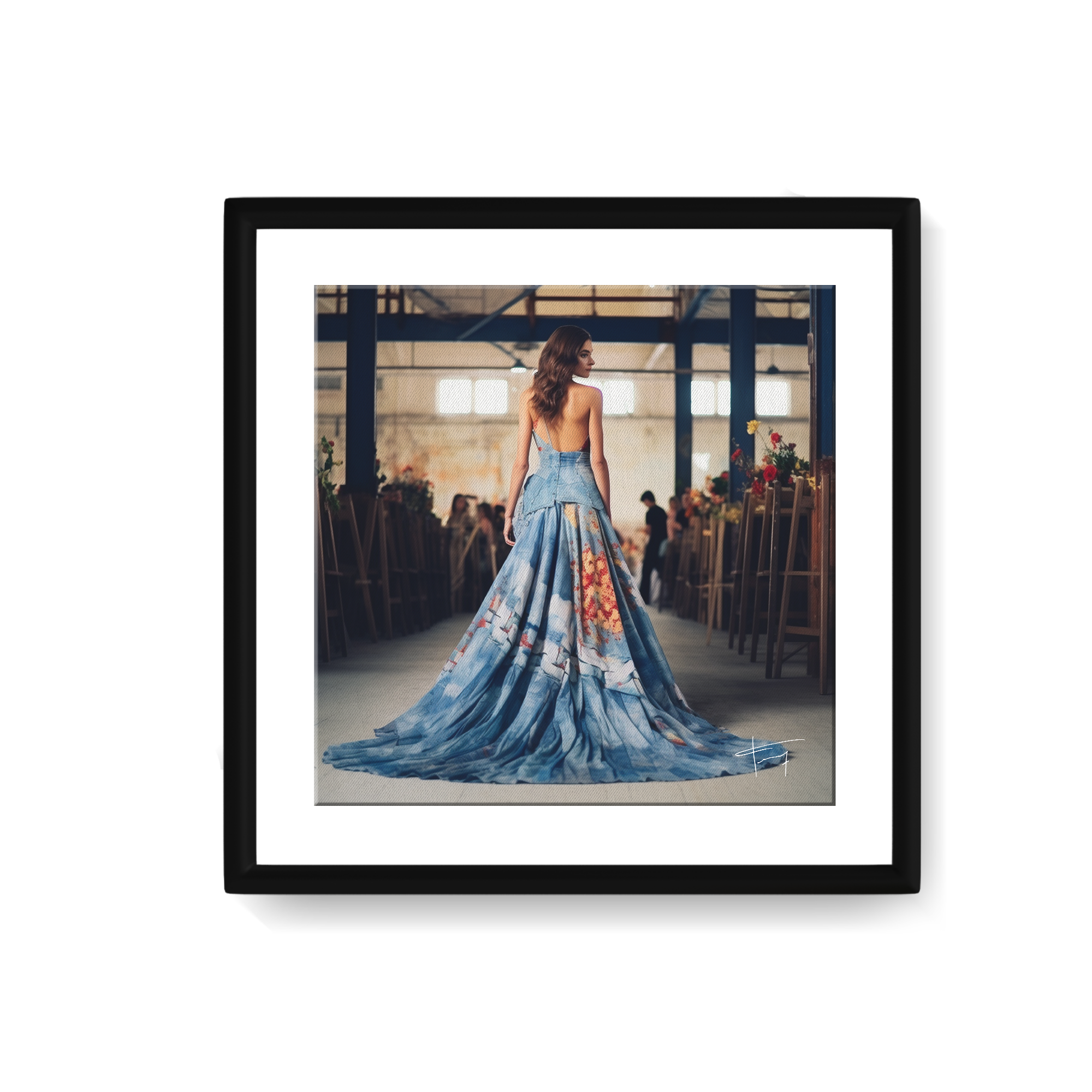 Collection " Divorce Day " #001E 40x40cm