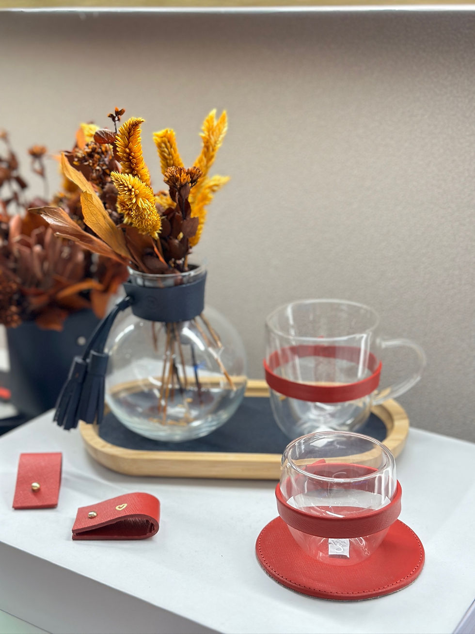 Miniatura: XICARA PARA CAFE + PORTA COPO