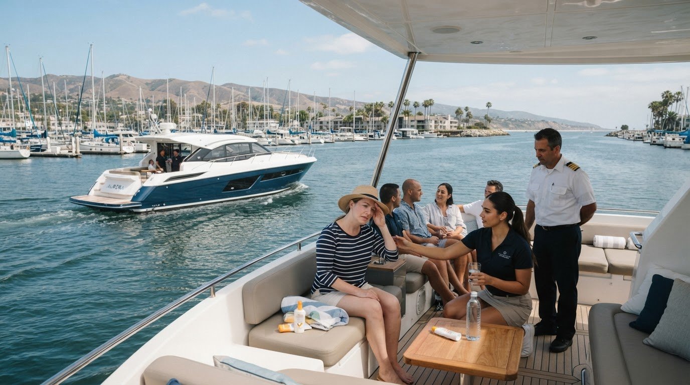 What Happens If a Guest Gets Seasick on a Charter?