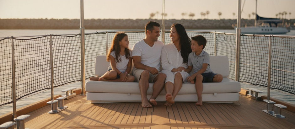Child-Friendly Yacht Charters with Safety Netting in Marina del Rey: A Parent’s Guide