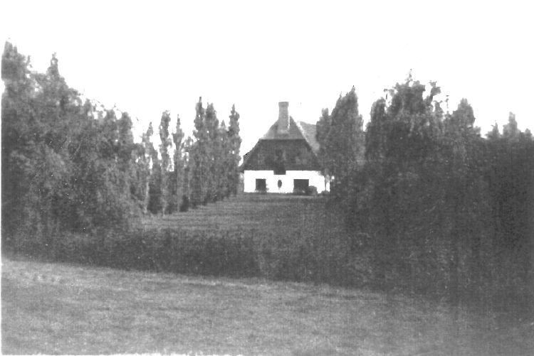 West end of the White House 1938