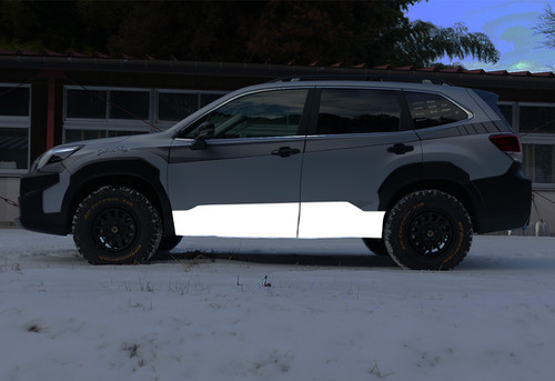 スバル　フォレスター　ドアガーニッシュ SUBARU スバル フォレスター FORESTER アクセサリ サイド