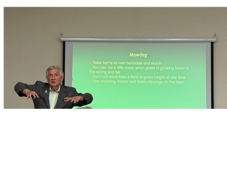 May Meeting Recap: Natural Lawn Care 101