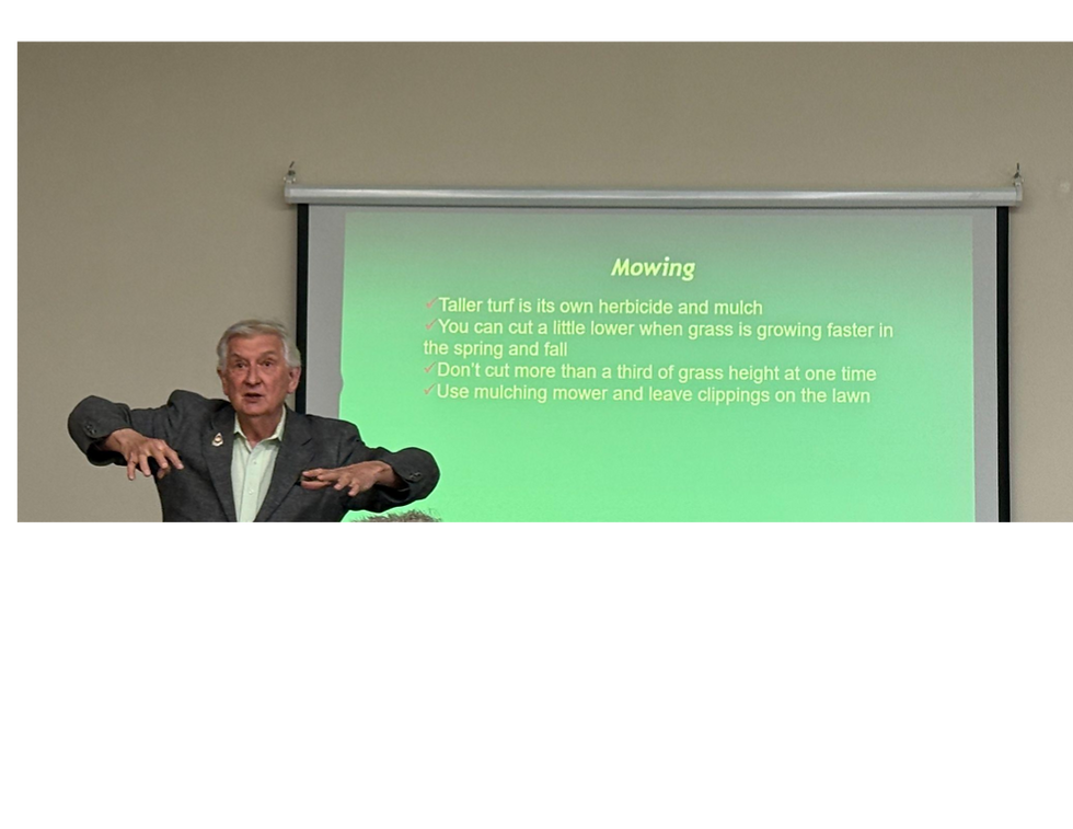 May Meeting Recap: Natural Lawn Care 101