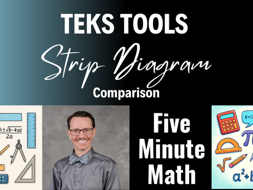 Strip Diagram: Comparison [TEKS Tools Grade 3]