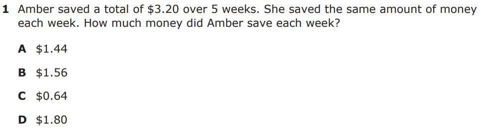 5th Grade Math Review: Day 4