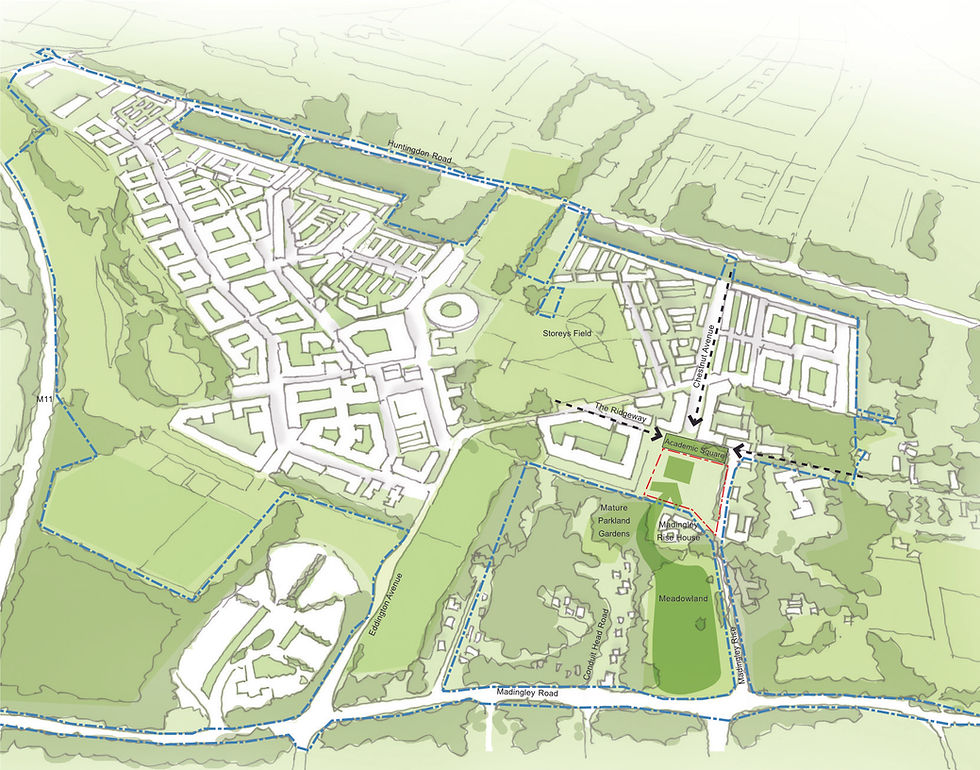 North-West Cambridge masterplan Department of Earth Sciences University of Cambridge