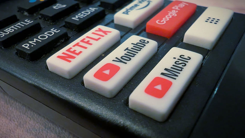 Remote Controller with Youtube button