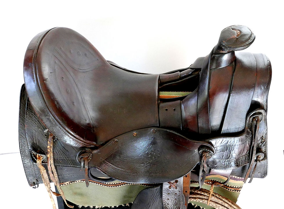 Thumbnail: 19th Century Cowboy Trail Saddle