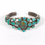 Thumbnail: Vintage 21 Stone Navajo Cluster Bracelet