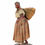 Thumbnail: Wax Sculpture of Black Woman with Basket