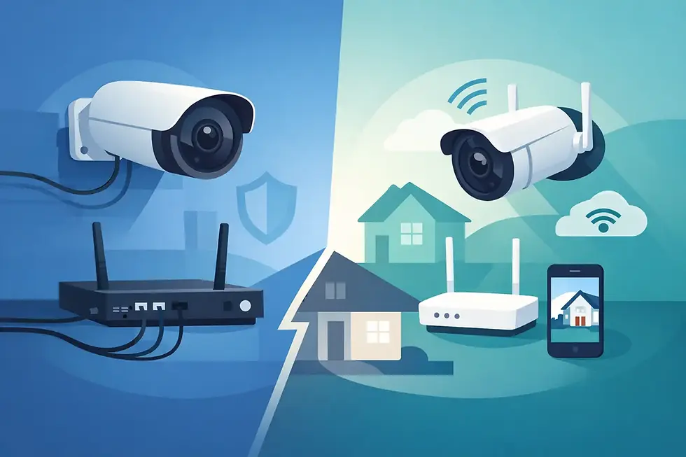 Wired CCTV Versus Wireless Cameras for Your Home