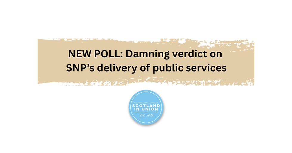 NEW POLL: Damning verdict on SNP’s delivery of public services