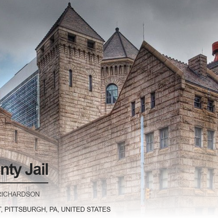 Jail Time in Pittsburgh Ain't that Bad. Ain't that Good Either. Allegheny County Jail History