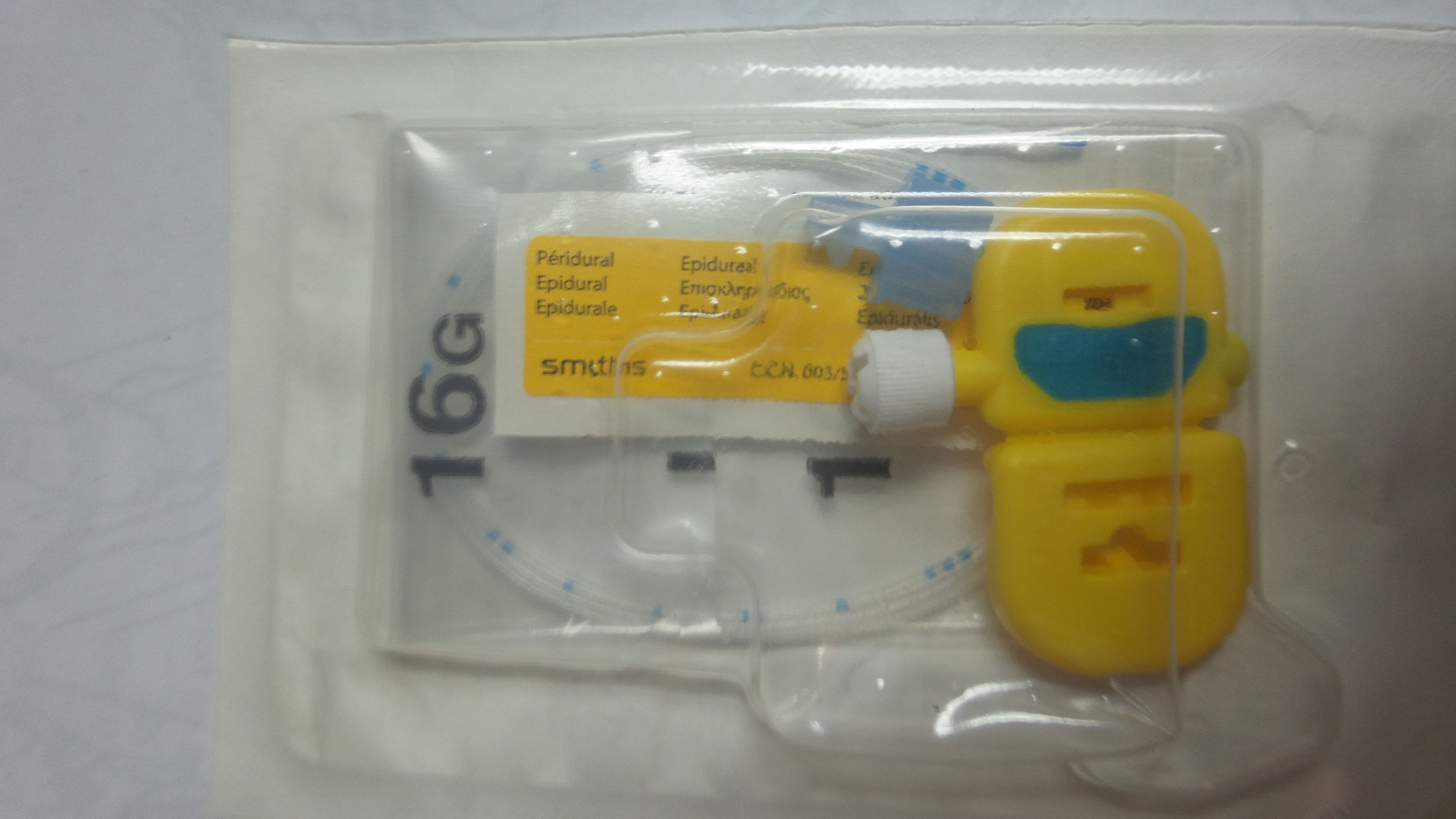 CANULA EPIDURAL PORTEX Nº 16