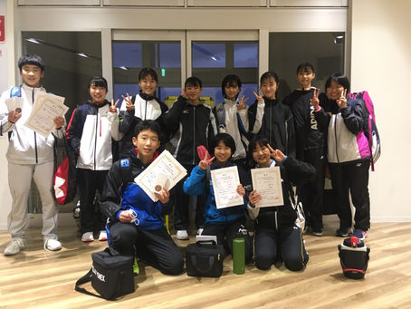 第42回福岡県中学生選抜バドミントン大会筑前予選会