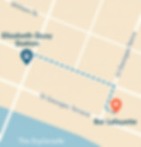 Elizabeth quay to Bar Lafayette directions