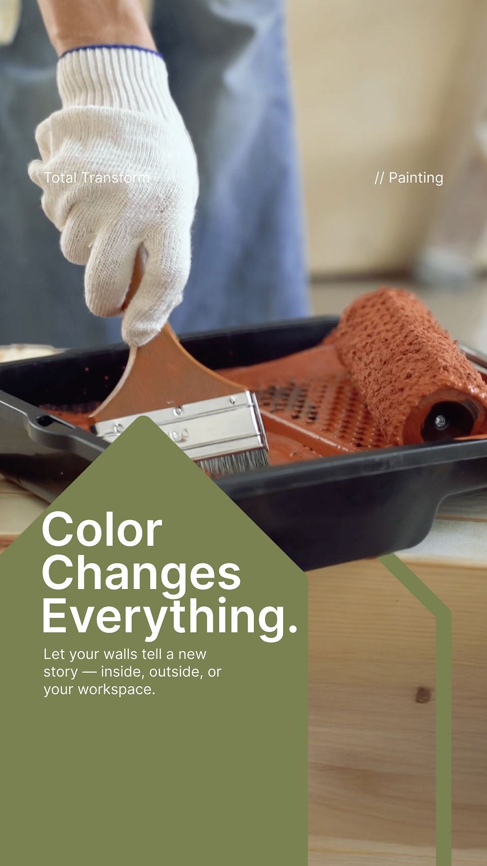 fresh coat for your walls at total transform