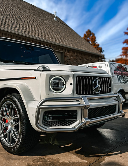 Mercedes Benz G63 AMG mobile car detailing service in moore ok