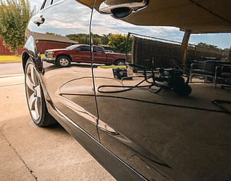 After paint correction and scratch removal