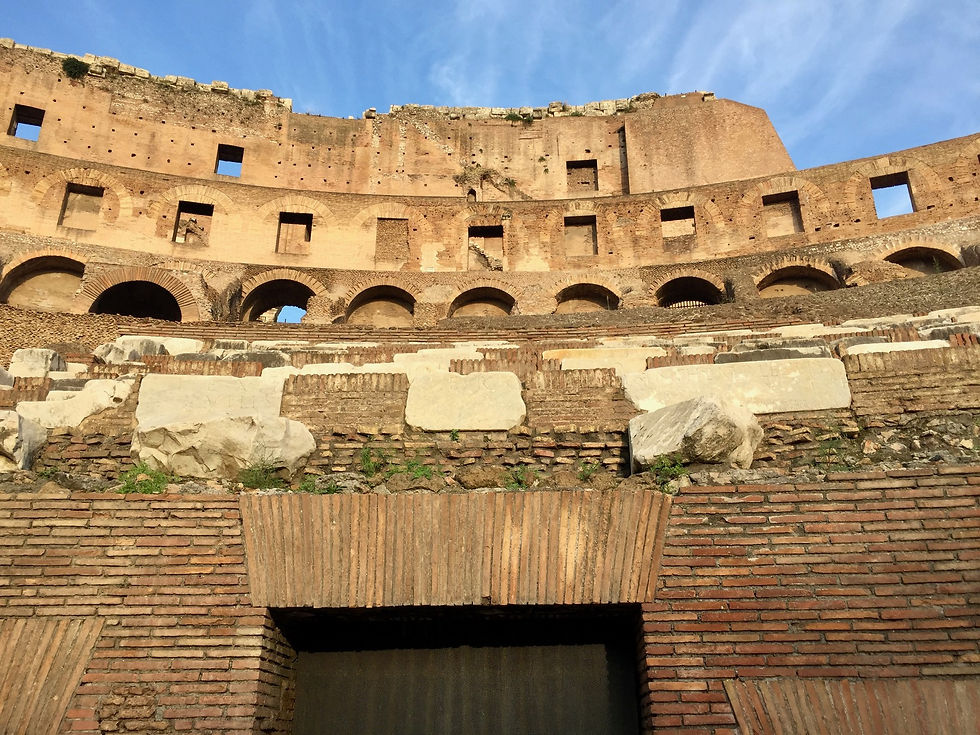 View of Inside the Colosseum