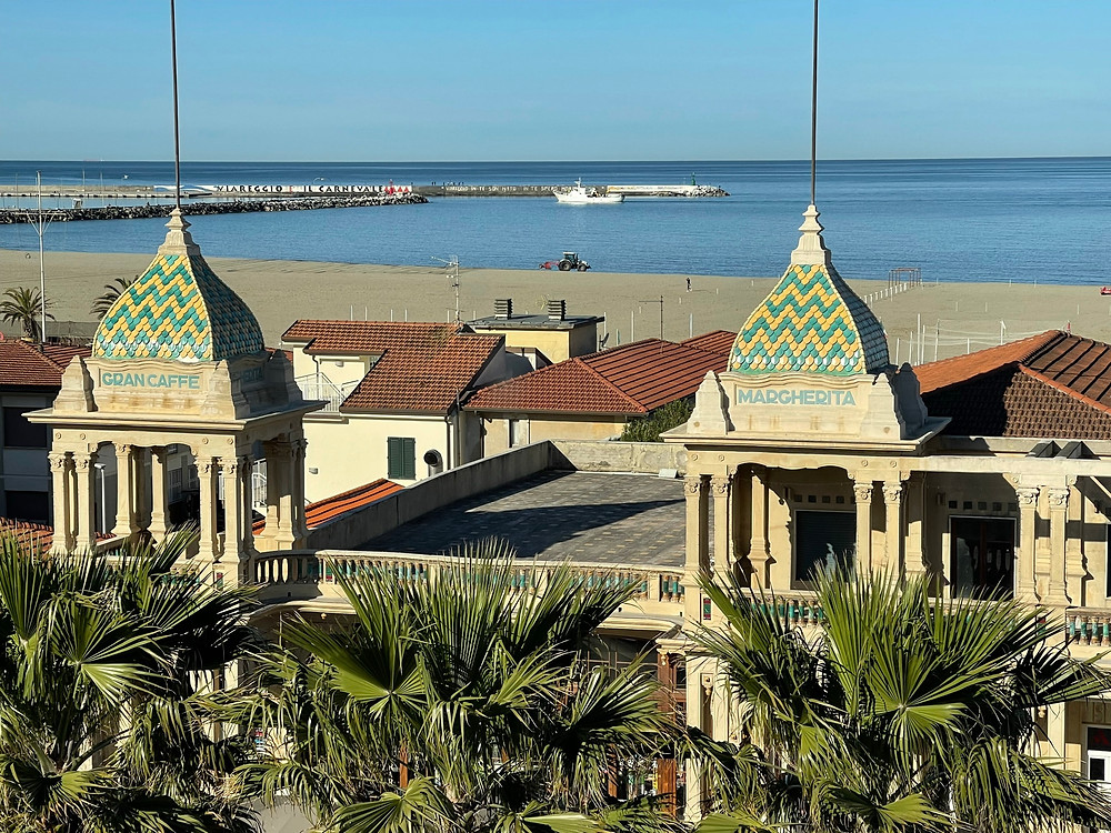 Gran Cafe Margherita on Viareggio's Promenade