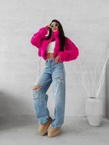 OLA VOGA Jacket VESPERA 2025 – różowe futerko O’la Voga Fashionista By AC.