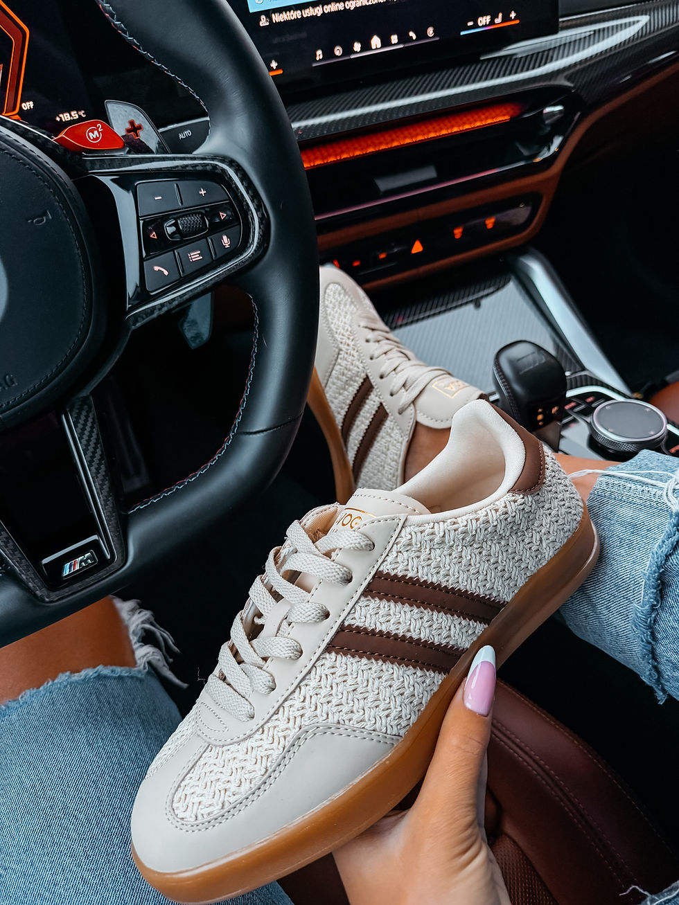 Miniaturbild: Ola Voga sneakersy damskie PALERMO 2026 premium retro Fashionista By AC