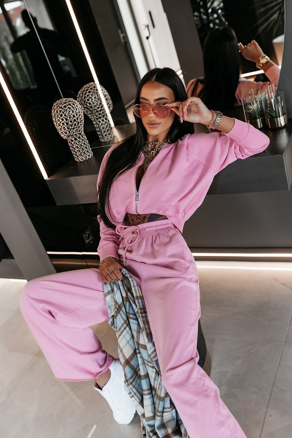 Ola Voga VEIA 2026 komplet damski oversize bluza spodnie streetwear Fashionista By AC