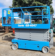 blue genie scissor lift 