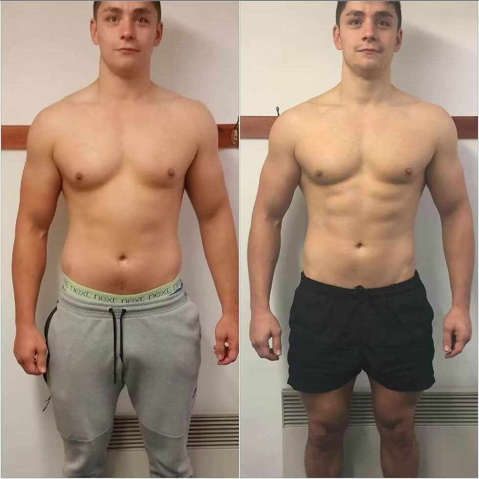 Male Personal Training Results Newark