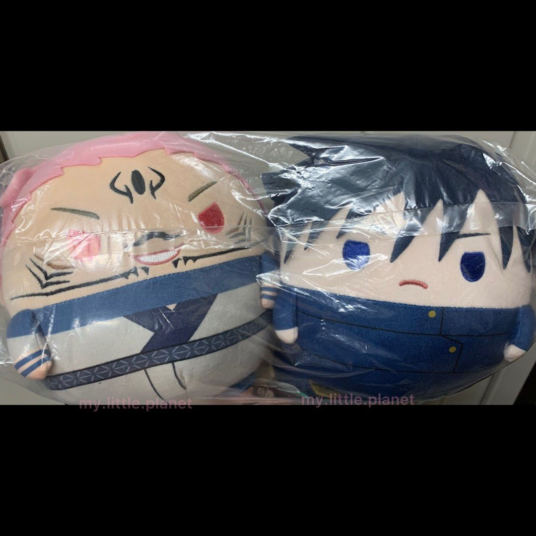 呪術迴戰 宿儺 + 伏黑 圓波波 中size 公仔