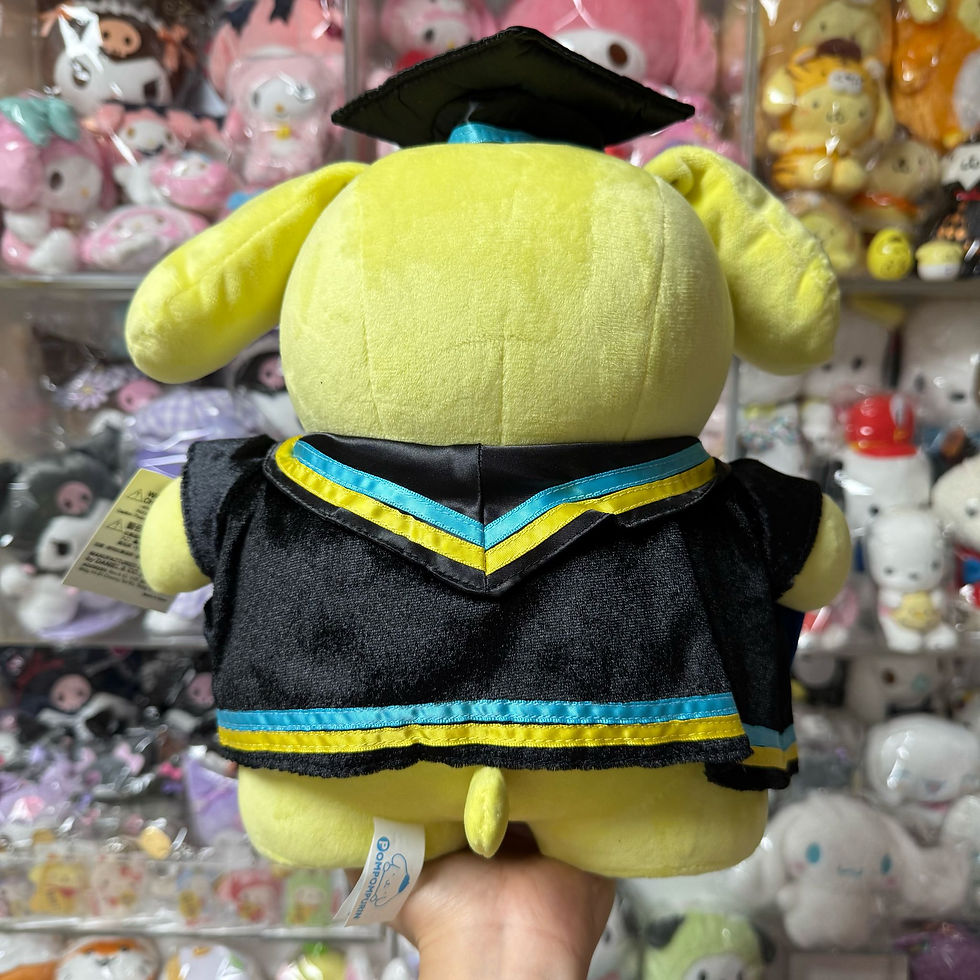 縮圖：Sanrio Characters 畢業公仔 大Size - Pompompurin 布甸狗 布丁狗