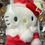 縮圖：Sanrio Characters 2024年 Christmas 聖誕節 聖誕襪造型 Candy Cabinet 袋 + 曲奇餅 - Hello Kitty