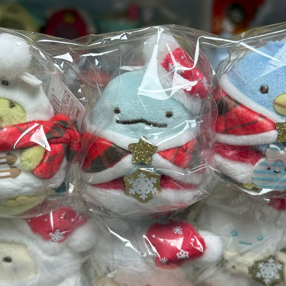 縮圖：Sumikko Gurashi 角落生物 2021年 聖誕節 Christmas 白色聖誕系列 手玉公仔