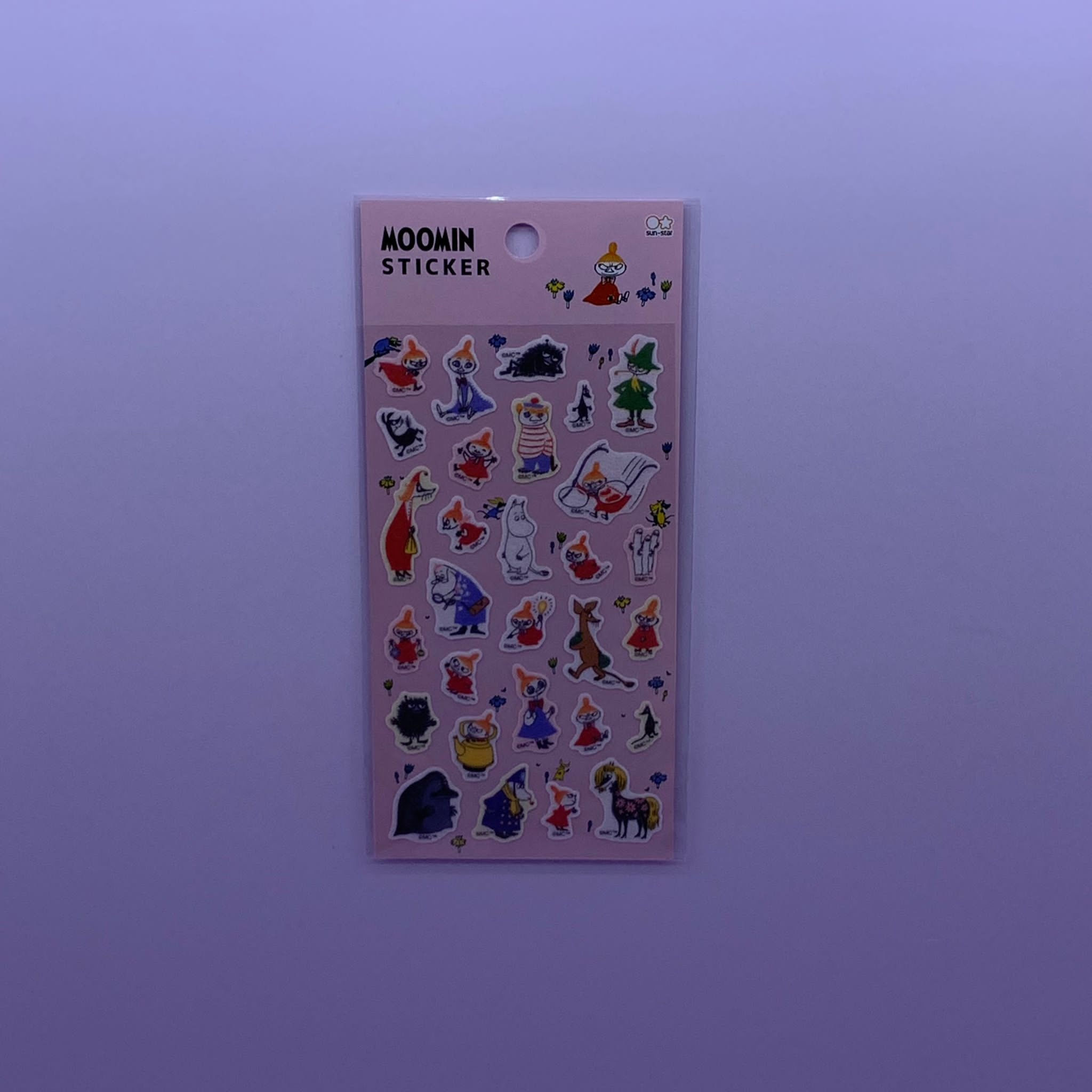 Moomin Sticker 姆明貼紙 - LittleMy 小美款 貼紙 毛毛貼紙