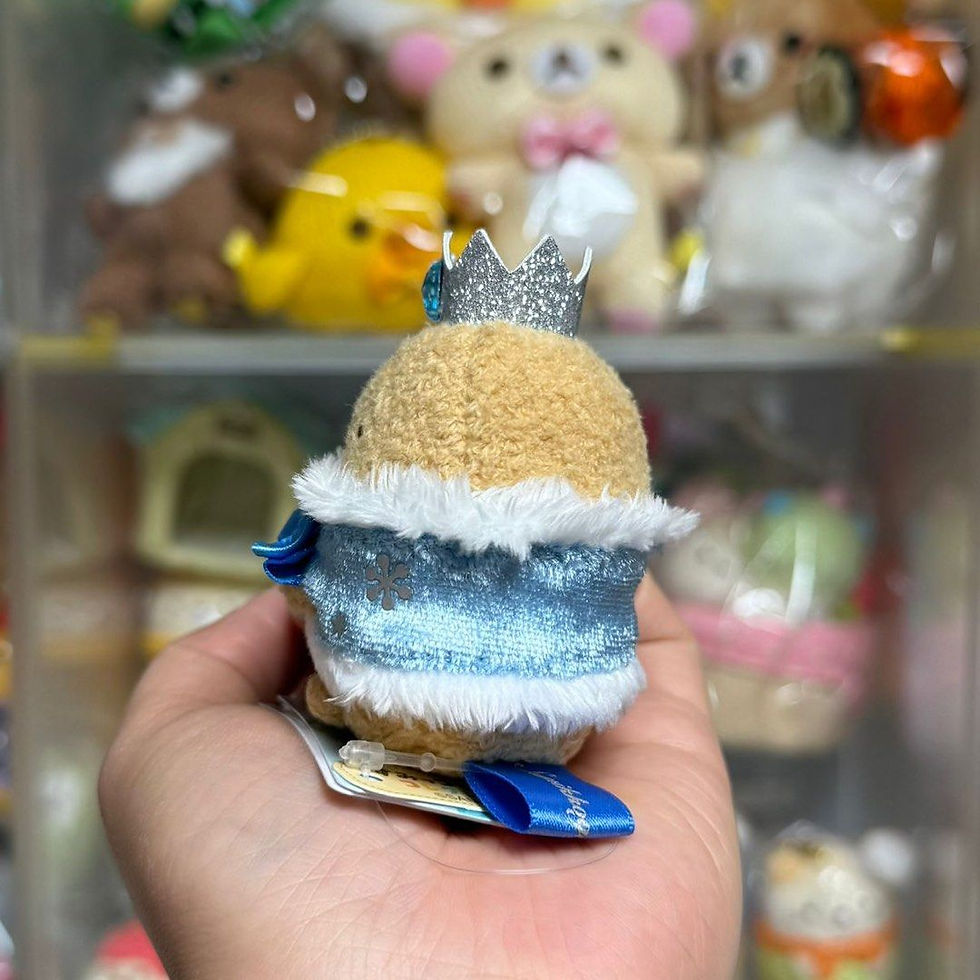 縮圖：Sumikko Gurashi 角落生物 2025年 Christmas 聖誕節 手玉公仔擺設 / 掛飾 - 炸豬扒 & 炸蝦 (一對)